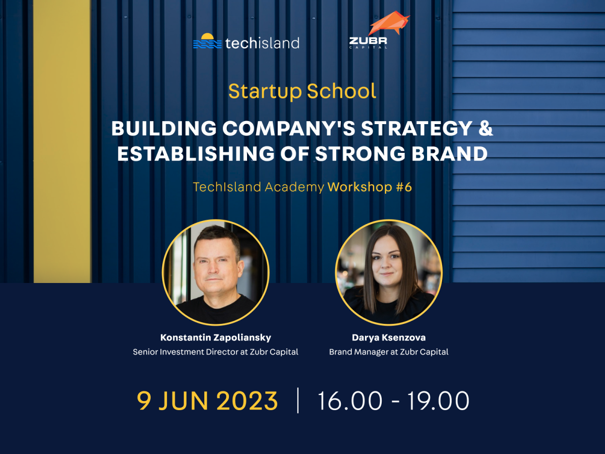 TechIsland Presents "Startup School": A Groundbreaking Workshop Series  for Cyprus Startups, Powered by Zubr Capital